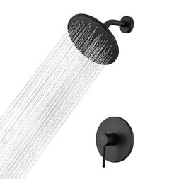 Aihom Shower Faucet Set 8" Shower Head with Valve Combo Set 